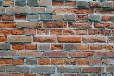 Old brick wall. Stock Photos