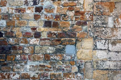 Old brick wall Stockfoto's