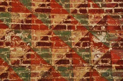 Old brick wall. Stock Photos