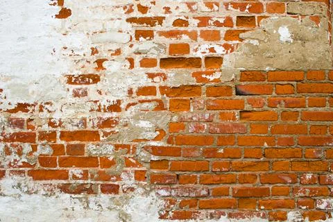 Old brick wall. Stock Photos