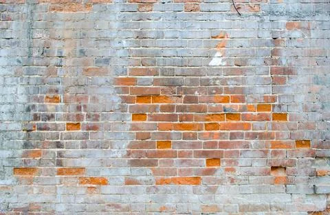 Old brick wall. Foto stock