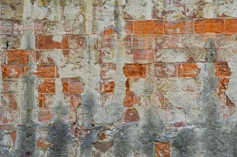 An old brick wall 스톡 사진
