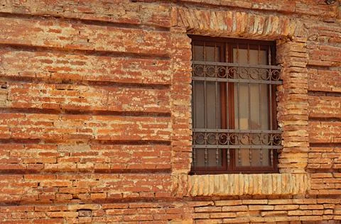 An old brick wall with Stock Photos