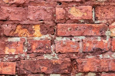 Old brick wall. red brick background texture. Classic beautiful textured br.. Stock Photos