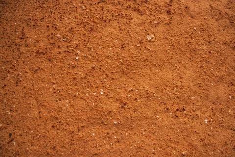 Old  brick wall red plaster texture can be used as a background wallpaper Stock Photos