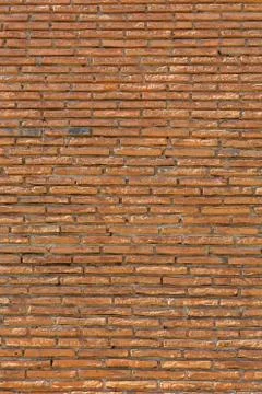 Old brick wall texture ancient constuction brickwork building Stock Photos