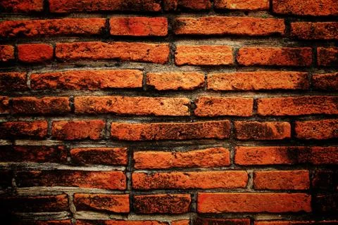 Old brick wall texture background Stock Photos