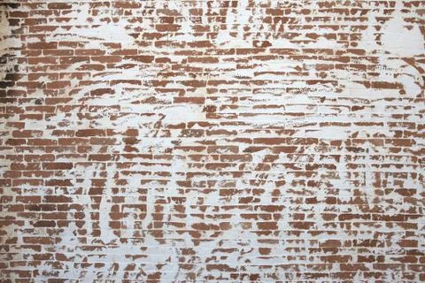 The old brick wall texture background Stock Photos