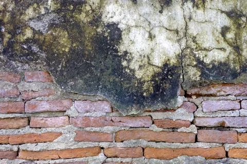 Old Brick Wall Texture Background. Stock Photos