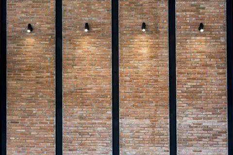 Old brick wall texture background Stock Photos