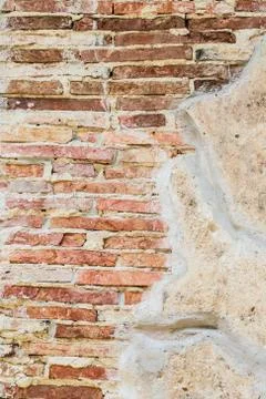 Old brick wall texture background Фото