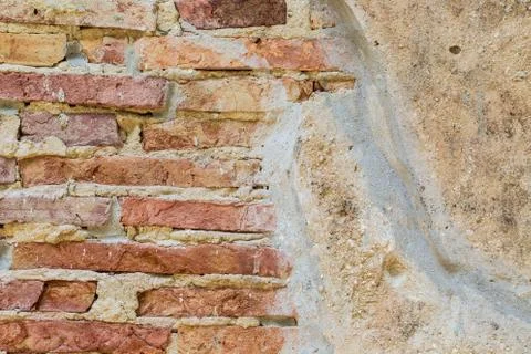 Old brick wall texture background Фото