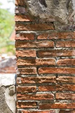 Old brick wall texture background Fotos Stock