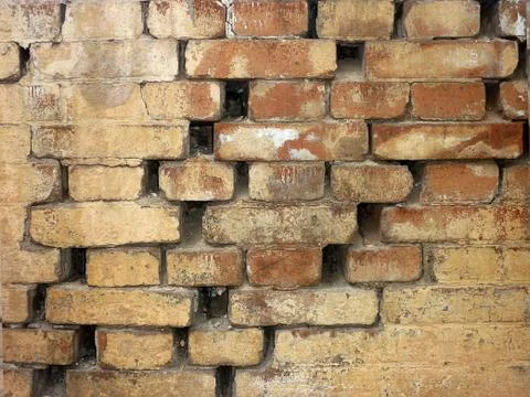 Old brick wall texture background Foto stock