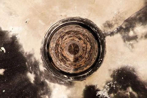 Old brick wall texture background in Thai temples. Stock Photos