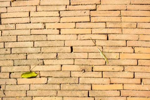 Old Brick Wall Texture background image. Grunge Red Stonewall Background. 스톡 사진