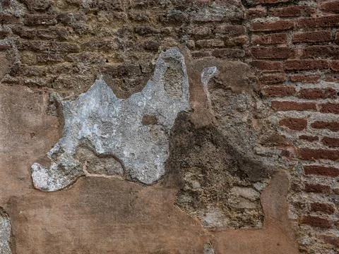 Old brick wall texture background. Stock Photos