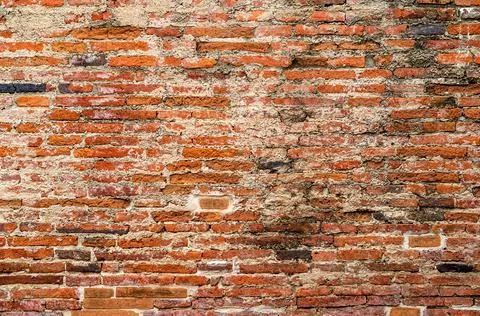 Old brick wall texture background Foto stock