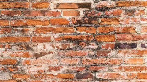 Old brick wall texture background Foto stock