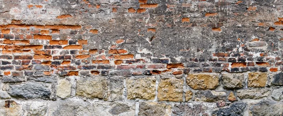 Old brick wall texture background Stock Photos