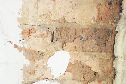 Old brick wall texture background for interior design Stock Photos