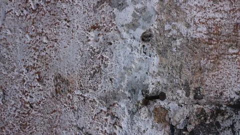 Old Brick Wall Texture Background with Peeling White Paint. Stock Photos