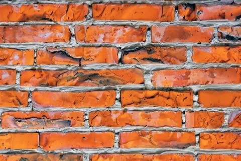 Old brick wall texture. Brick surface background Stock Photos
