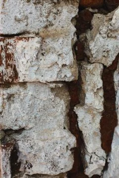 Old Brick Wall Texture. Close up Stock Photos