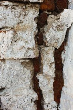 Old Brick Wall Texture. Close up Stock Photos