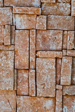 Old brick wall texture pattern grunge background ,concept to interior design Stock Photos