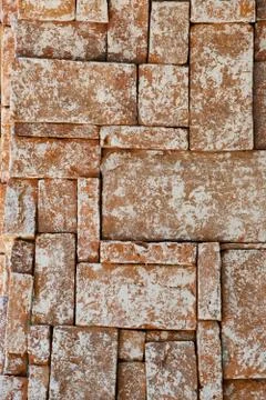 Old brick wall texture pattern grunge background ,concept to interior design Stock Photos
