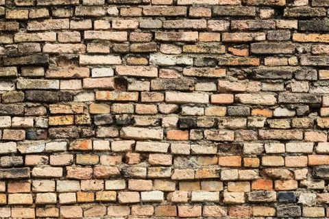 Old brick wall texture Stock Photos