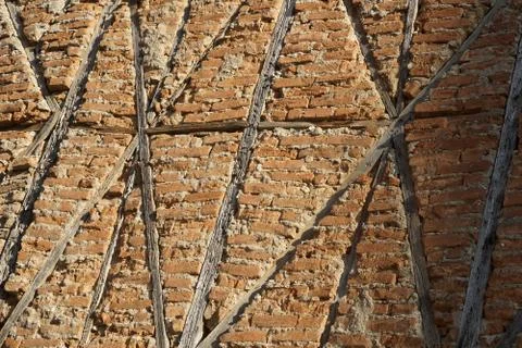 Old brick wall textures Stock Photos