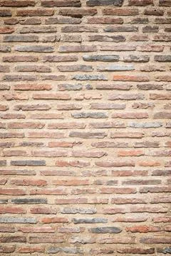 Old brick wall view Stock Photos