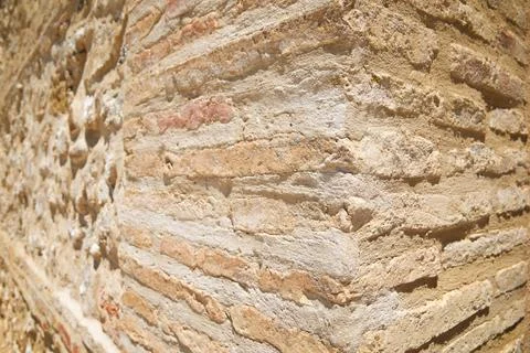 Old brick wall view Фото