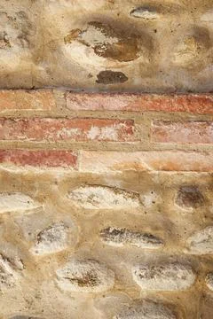 Old brick wall view Stock Photos