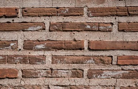 Old brick weaving background texture Foto stock