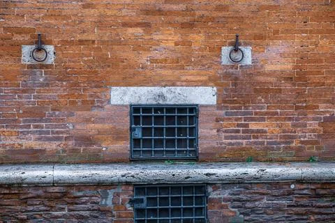 Old Brick Window Stock Photos