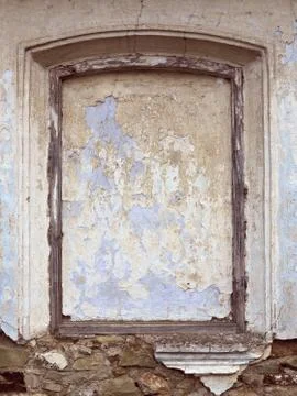 Old bricked-up window Stock Photos