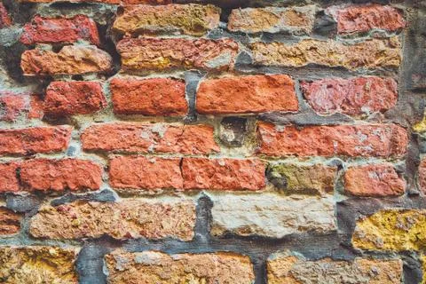 Old bricks wall background Stock Photos