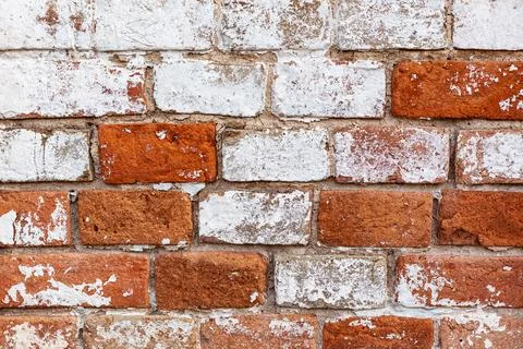 Old brickwork close up. Use as texture Stock Photos