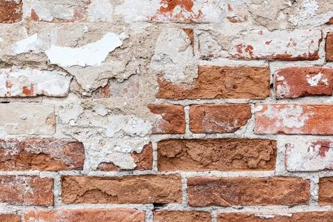 Old brickwork close up. Use as texture Stock Photos