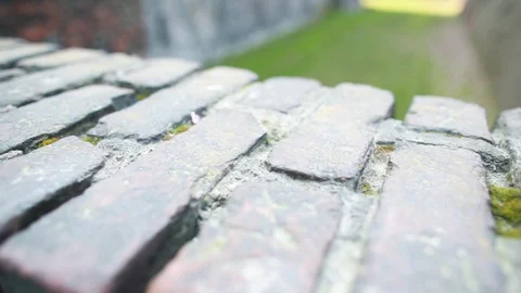 Old brickwork in an old building Stock Footage 129003522