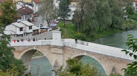 Old Bridge 4K Видео 41970043