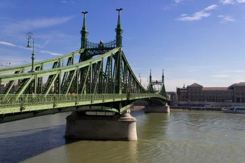 Old bridge in Budapest Stock Photos