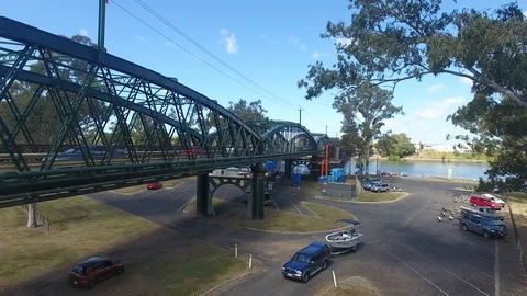 Old Bridge Bundaberg 1 스톡 동영상 89458706