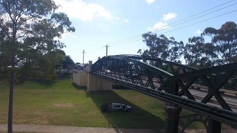 Old Bridge Bundaberg 2 스톡 동영상 89459297