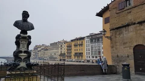 Old bridge in Florence Foto stock