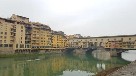 Old bridge in Florence Stock Photos