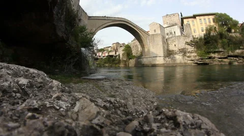 An old bridge Stock-Footage 49213886